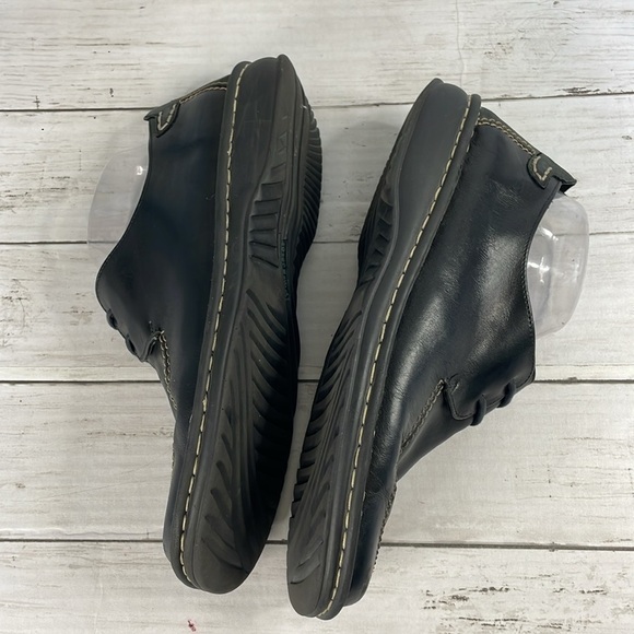 Josef Seibel Black Unisex Oxfords with Contrast Stitching main image 7